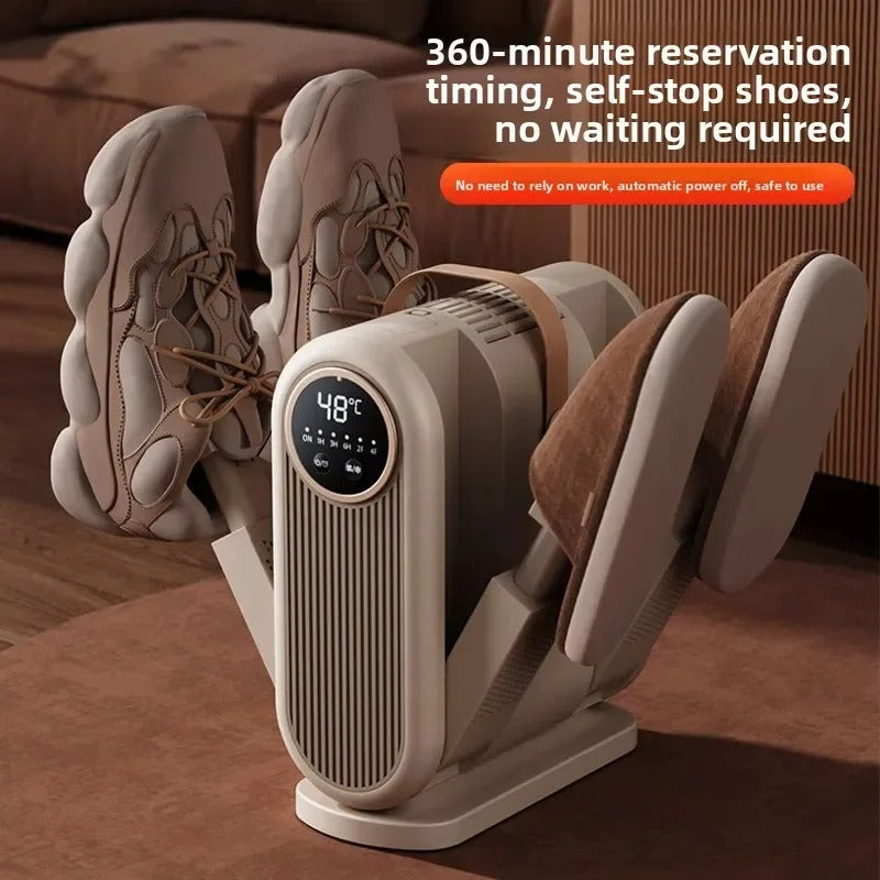 Multipurpose 4-Head Electric Shoe Dryer with UV Sterilization & Deodorizer